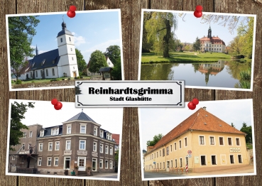 Ansichtskarte/Postkarte Glashütte/Sa. (14) - Ortsteil Reinhardtsgrimma