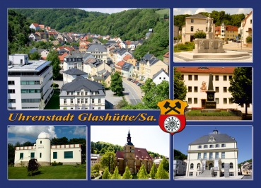 Ansichtskarte/Postkarte Glashütte/Sa. (03)