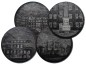 Preview: Schiefer Untersetzer Set