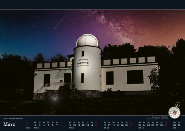 Preview: Kalender A3 - Glashütte in Sachsen - Fotokalender 2026 - "Heimat ist da, wo dein Herz schlägt"