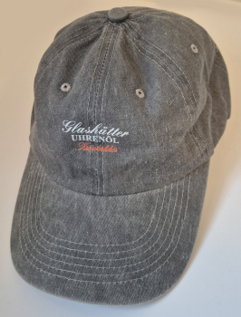 Baseball-Kappe - "Glashütter Uhrenöl" - grau