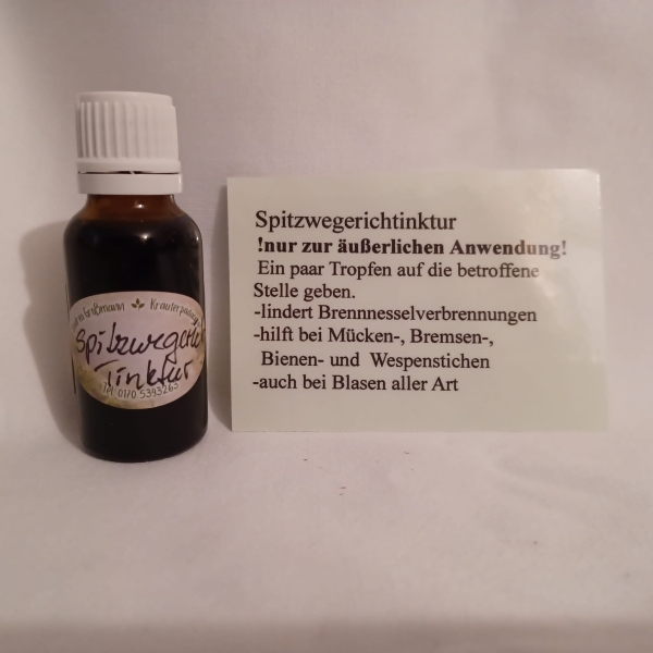 Spitzwegerich-Tinktur - 20ml