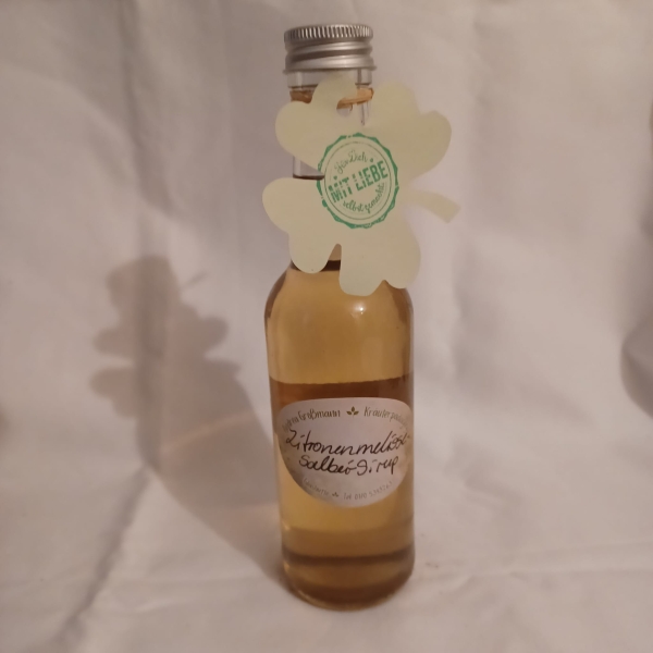 Zitronenmelisse-Salbei-Sirup - 250ml