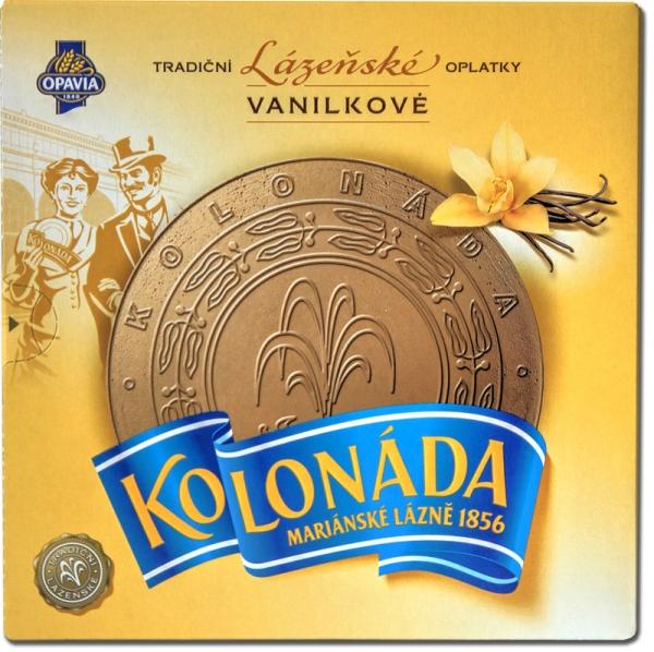 Kolonada Kurbad Waffel-Oblaten - Vanille - 195g