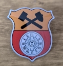 Ansteckpin - Glashütter Stadtwappen